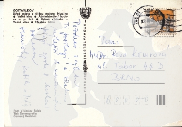 Zlín (Gottwaldov) 19xx 95 002 ●